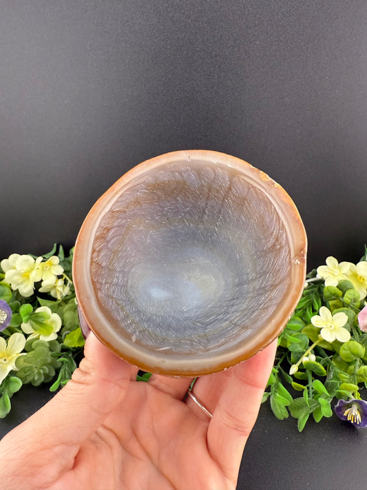 Natural Agate Bowl
