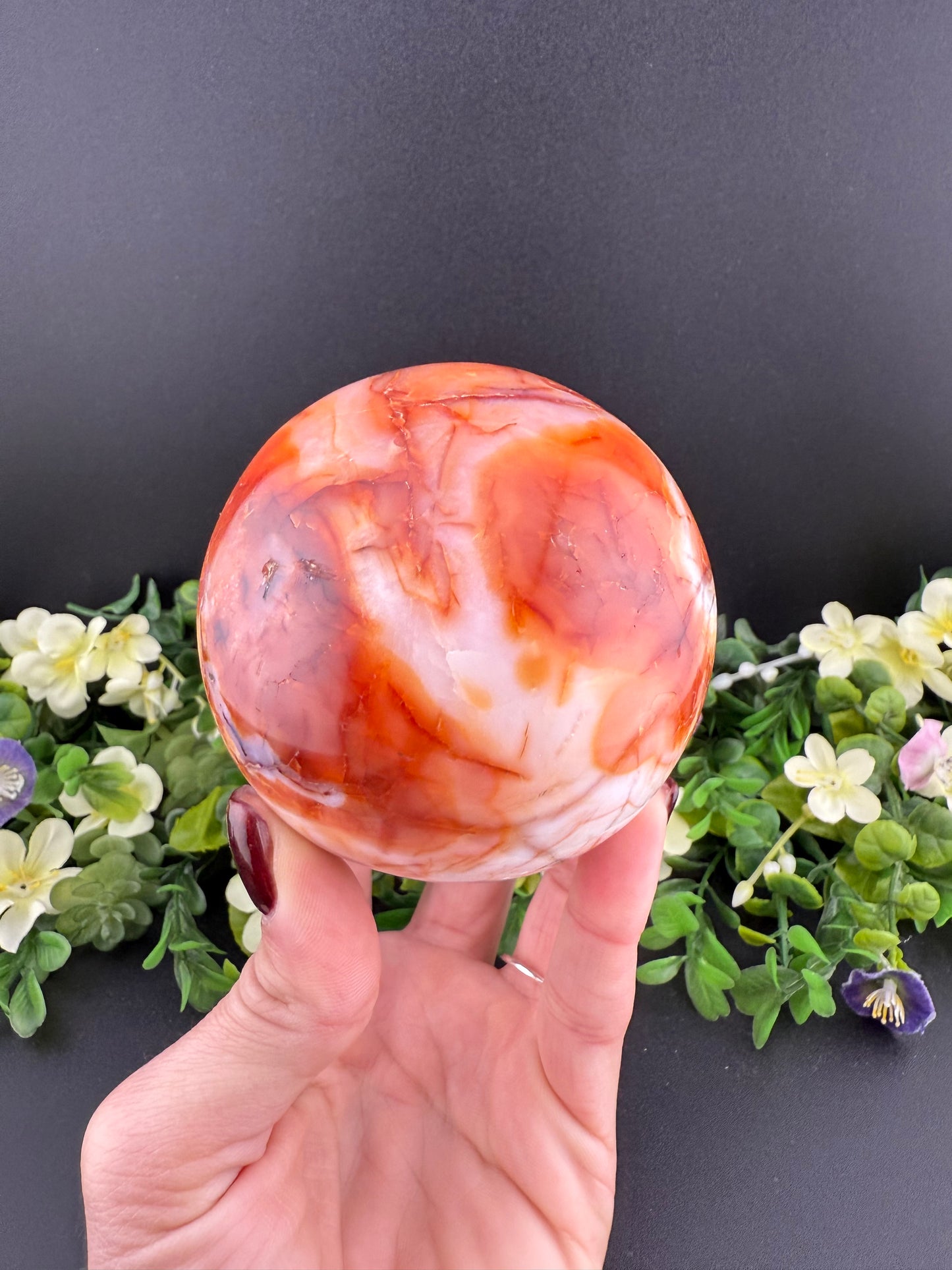 Big Carnelian Sphere