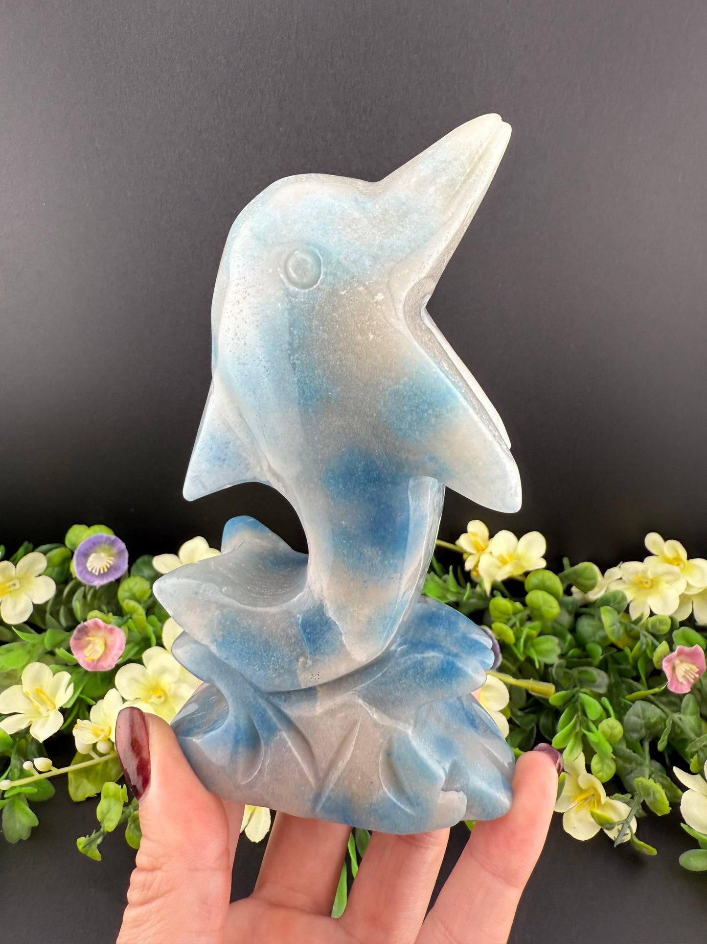 Trolleite Dolphin Carving