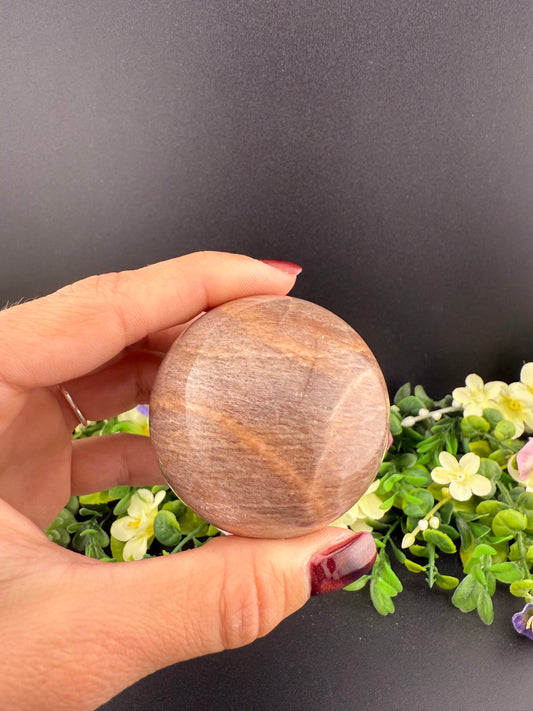 Sunstone in Moonstone Sphere