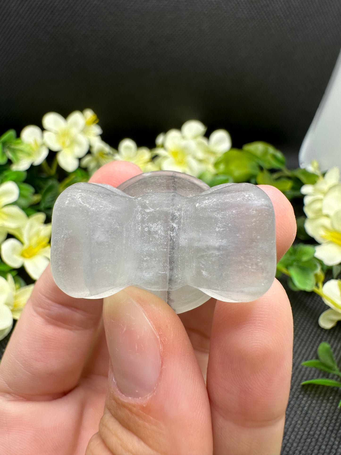 Fluorite Bell Carving