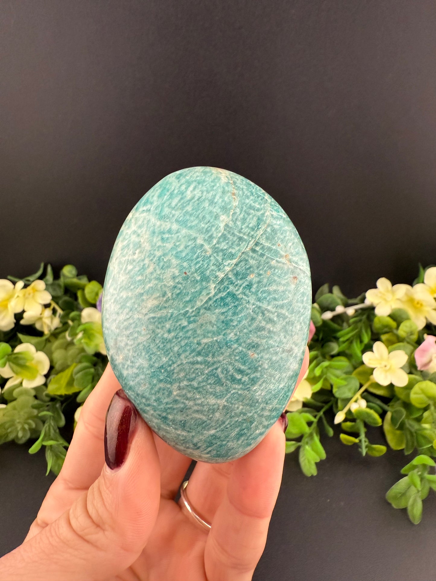 Large Amazonite Palmstone