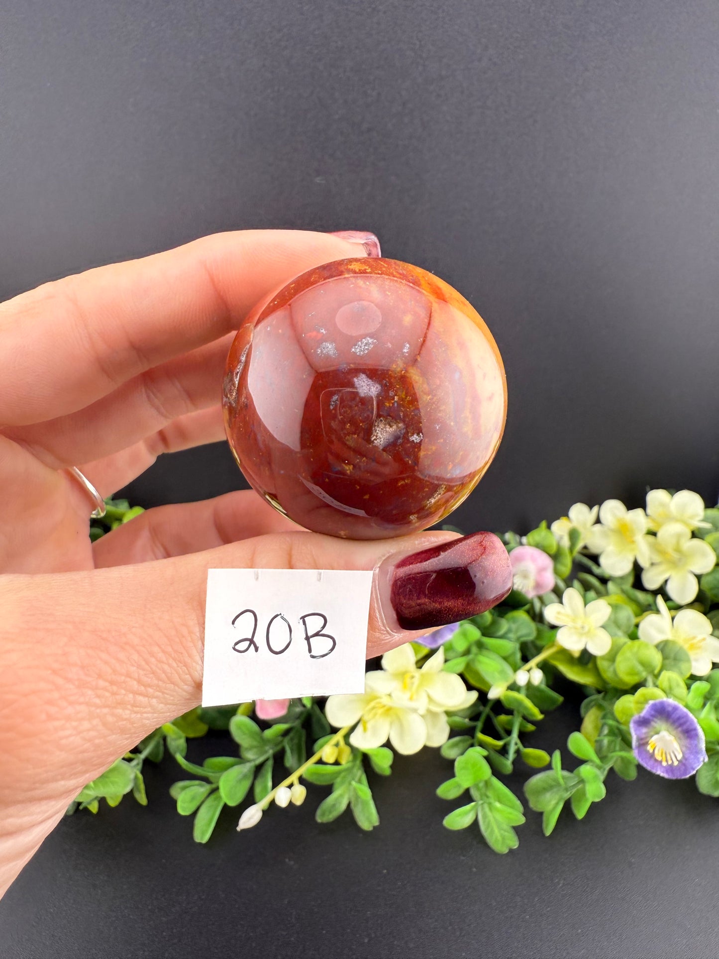Ocean Jasper Spheres