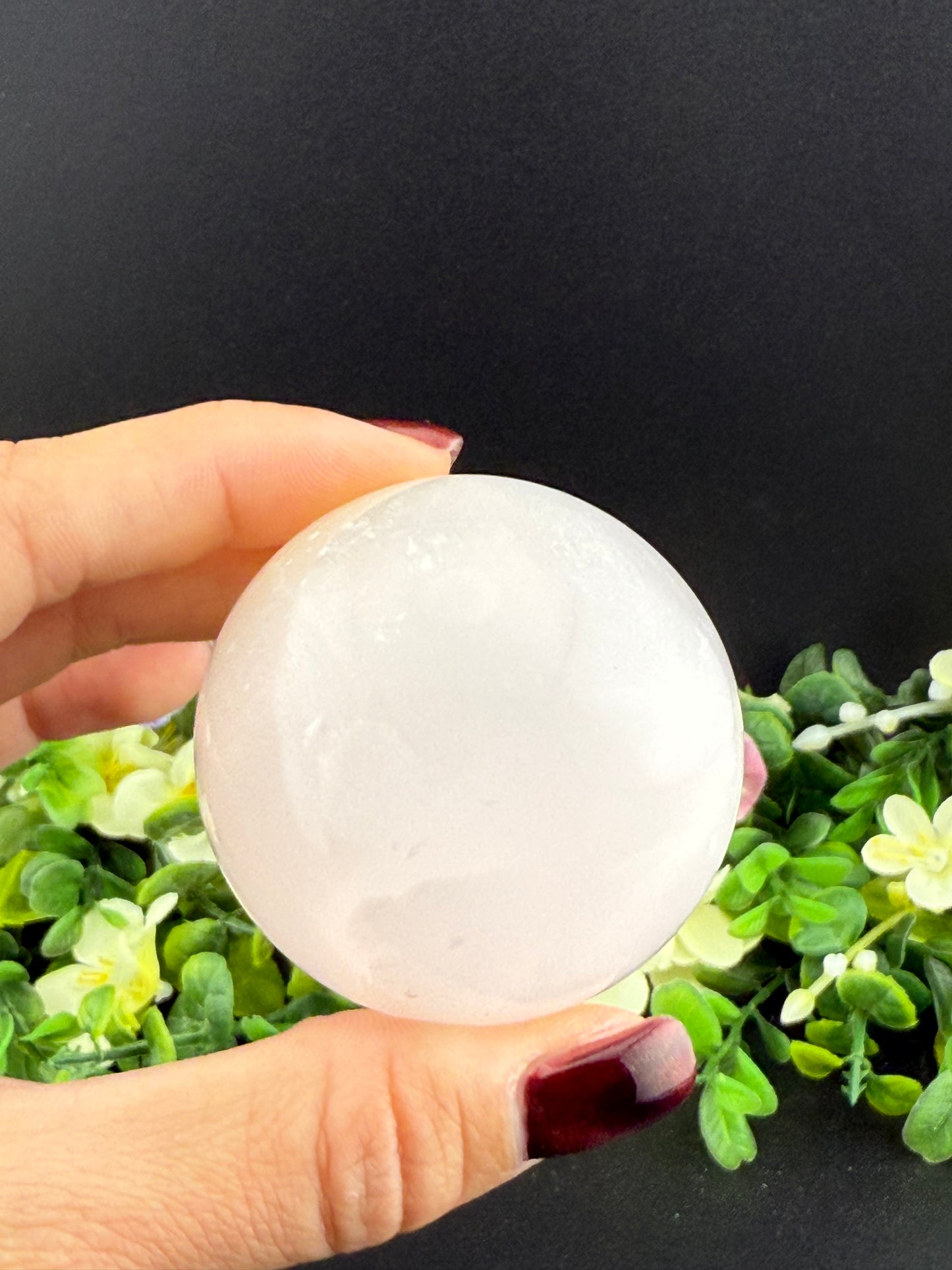Pink Mangano Calcite Sphere
