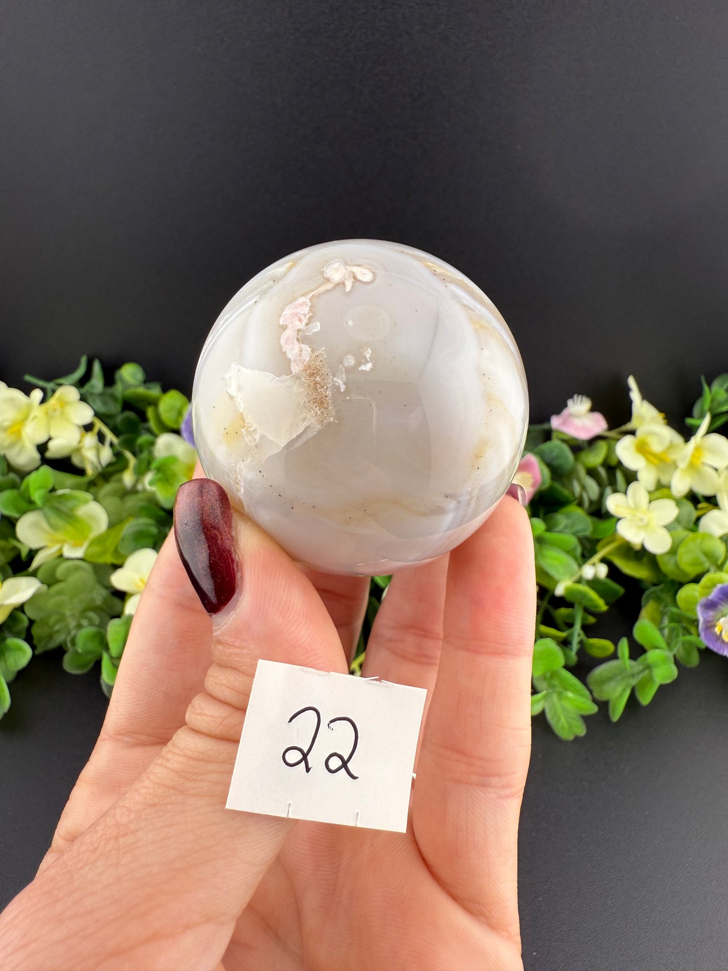 Small Agate Spheres