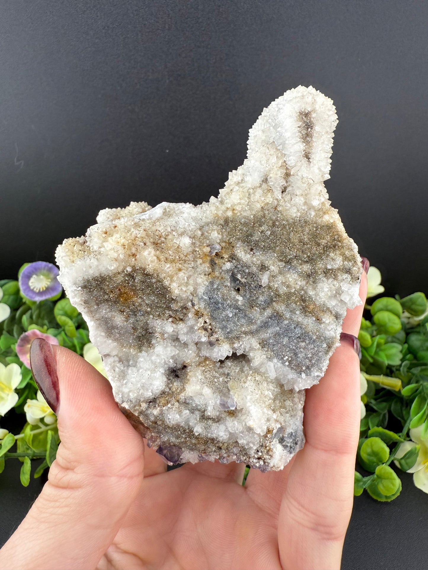 Big Blue Heart Fluorite Specimen