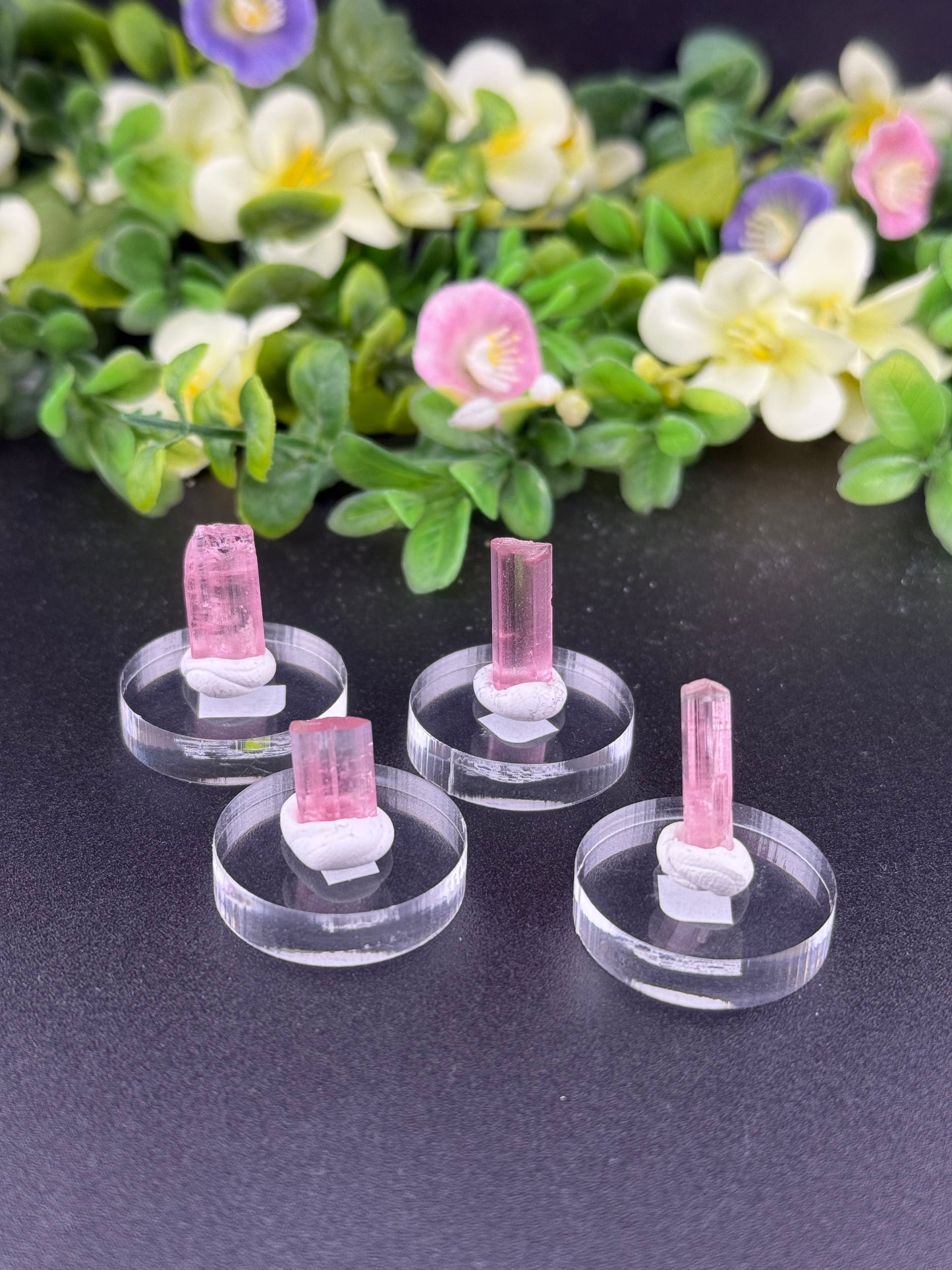 Pink Tourmalines