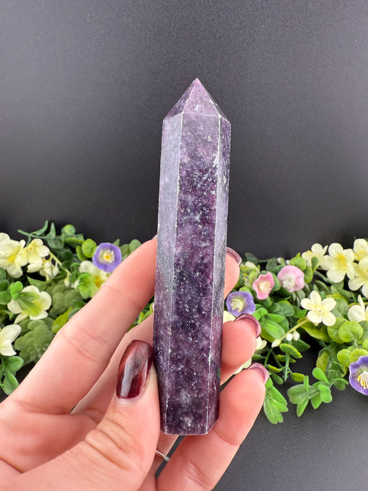 Lepidolite Tower