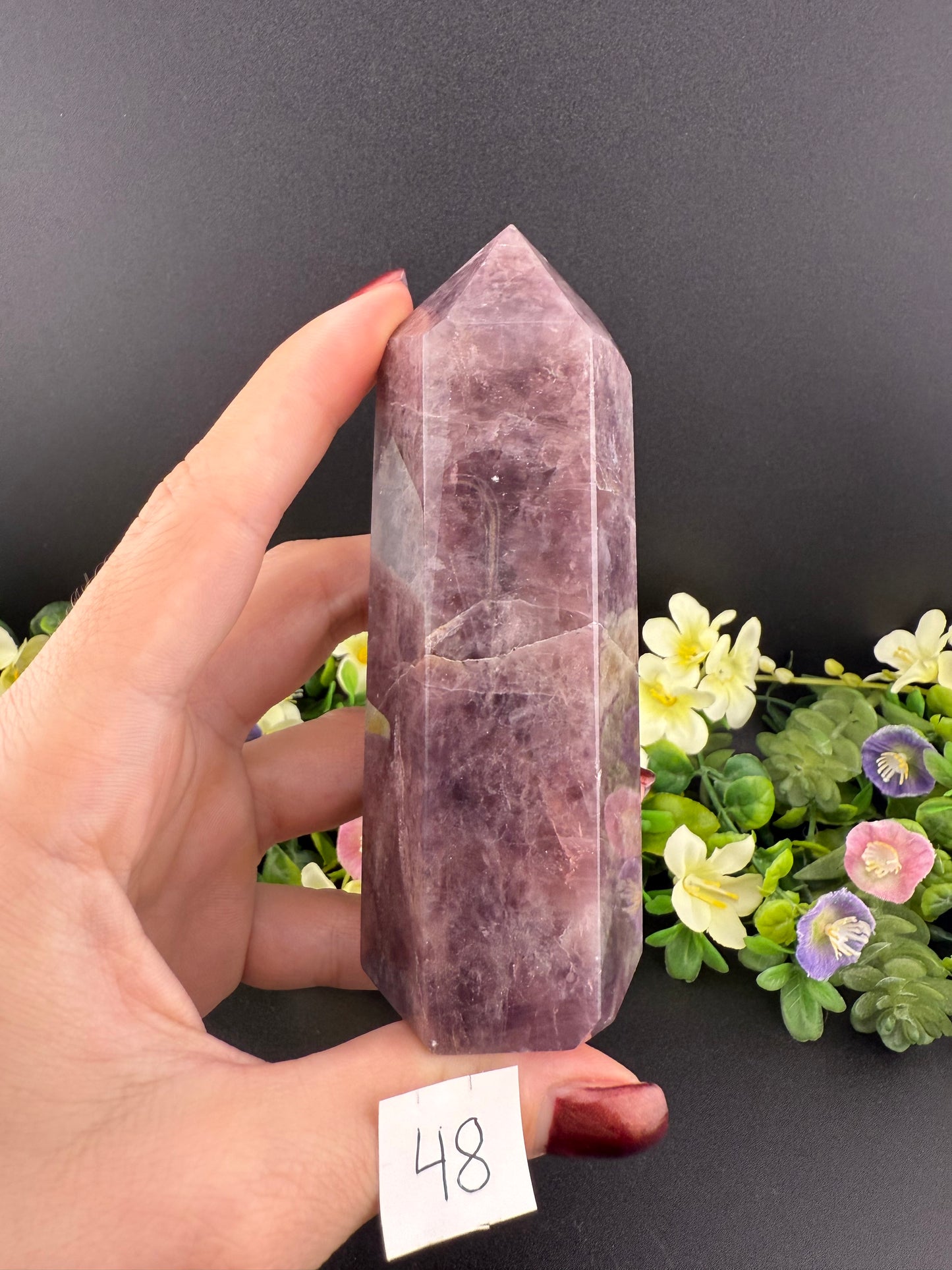 Lavender Rose Quartz Towers