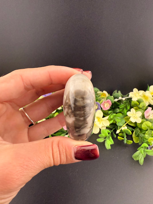 Volcano Agate Heart