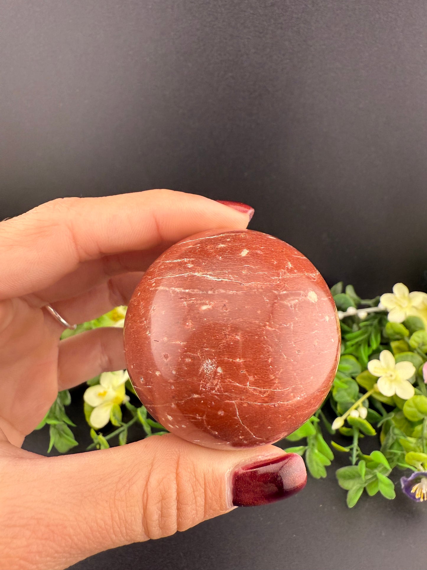 Red Jasper Sphere