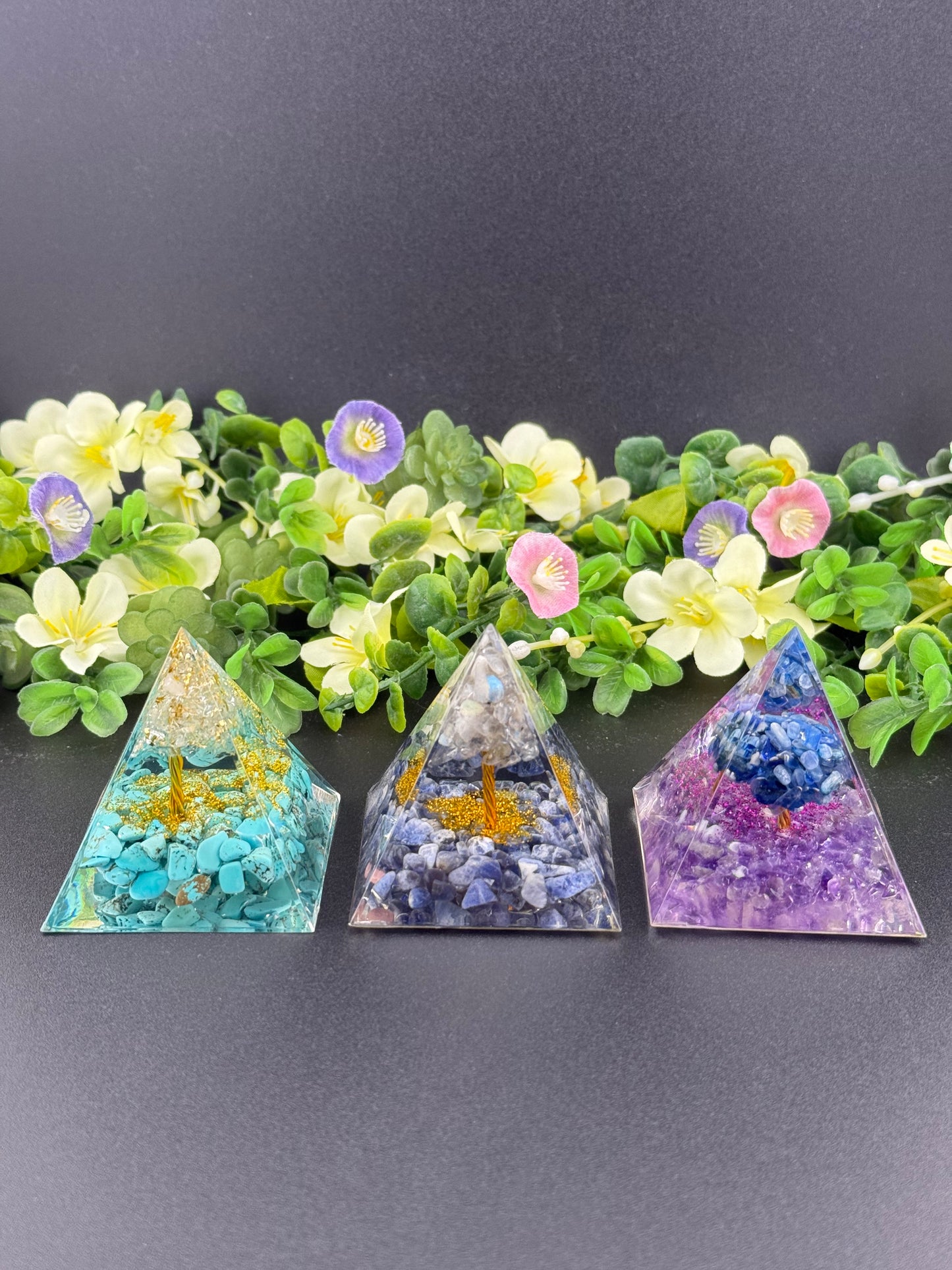 Resin & Crystal Pyramids