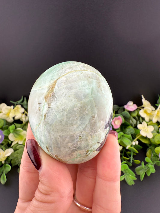 Green Moonstone Palmstone