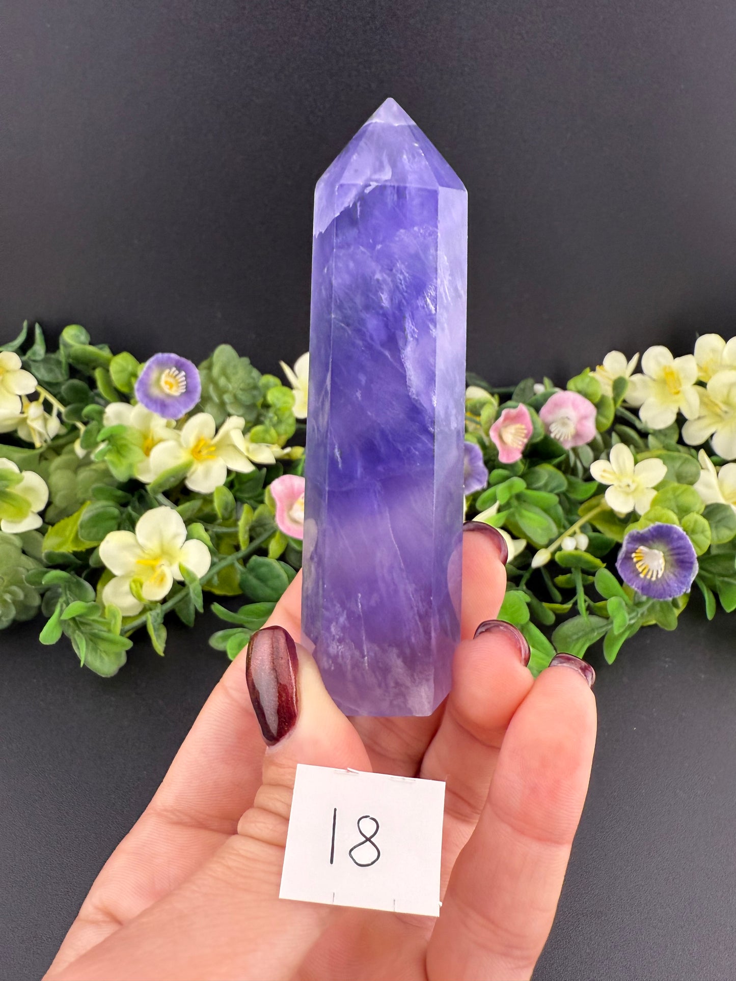 Purple Fluorite Towers