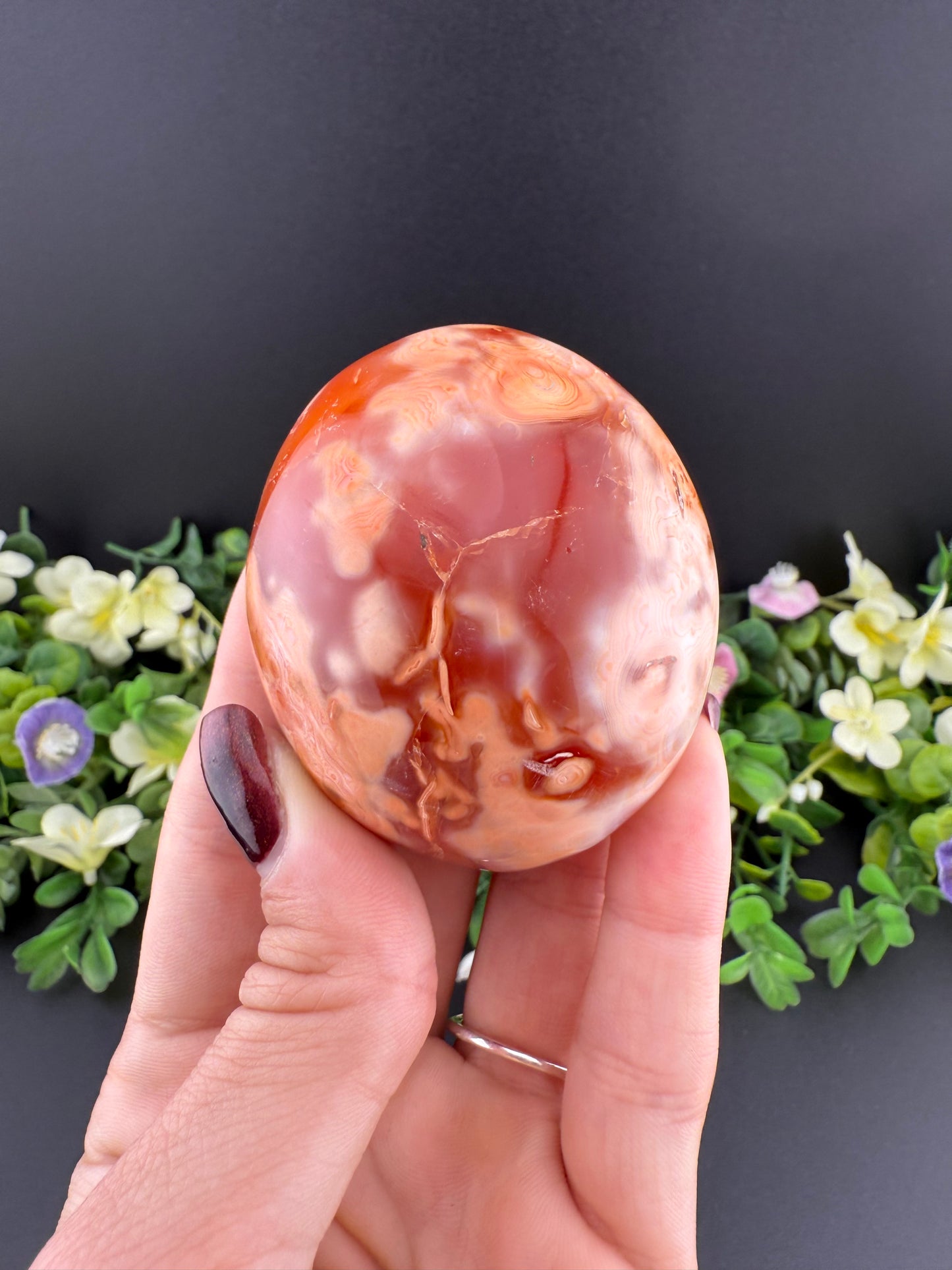 Carnelian Palmstone