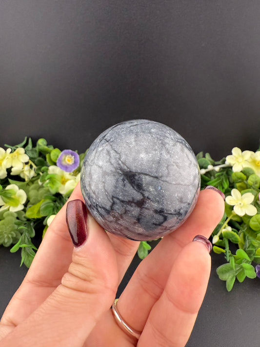 Spider Web Jasper Sphere