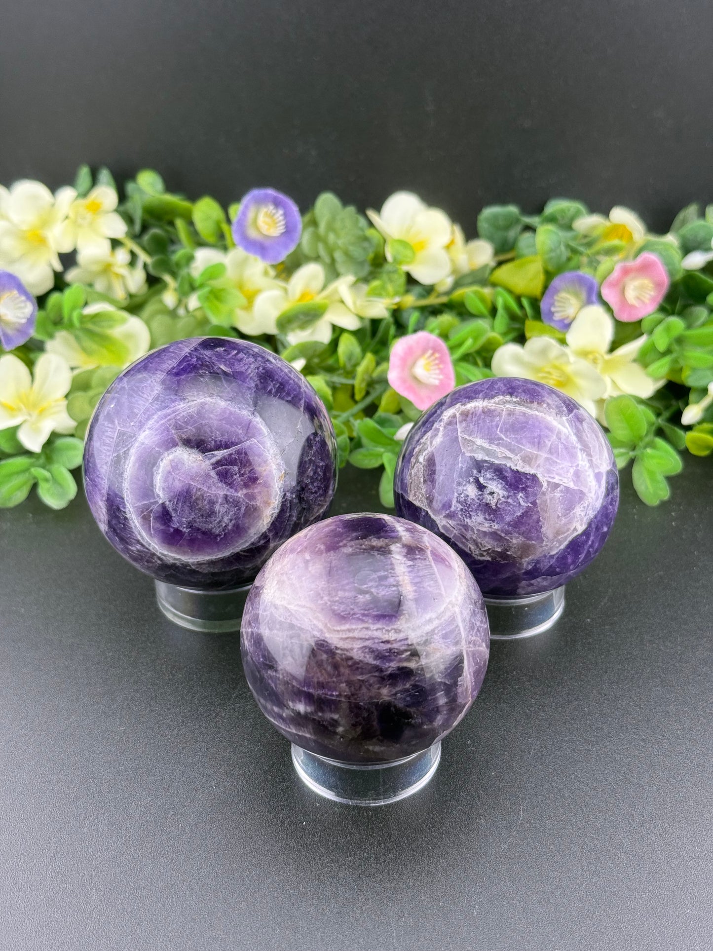 Dream Amethyst Spheres