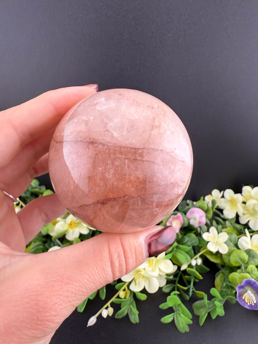 Fire Quartz Sphere