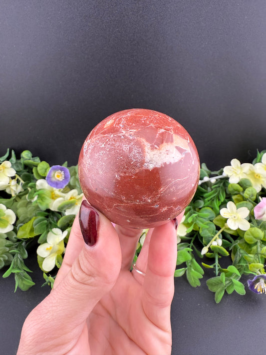 Red Jasper Sphere