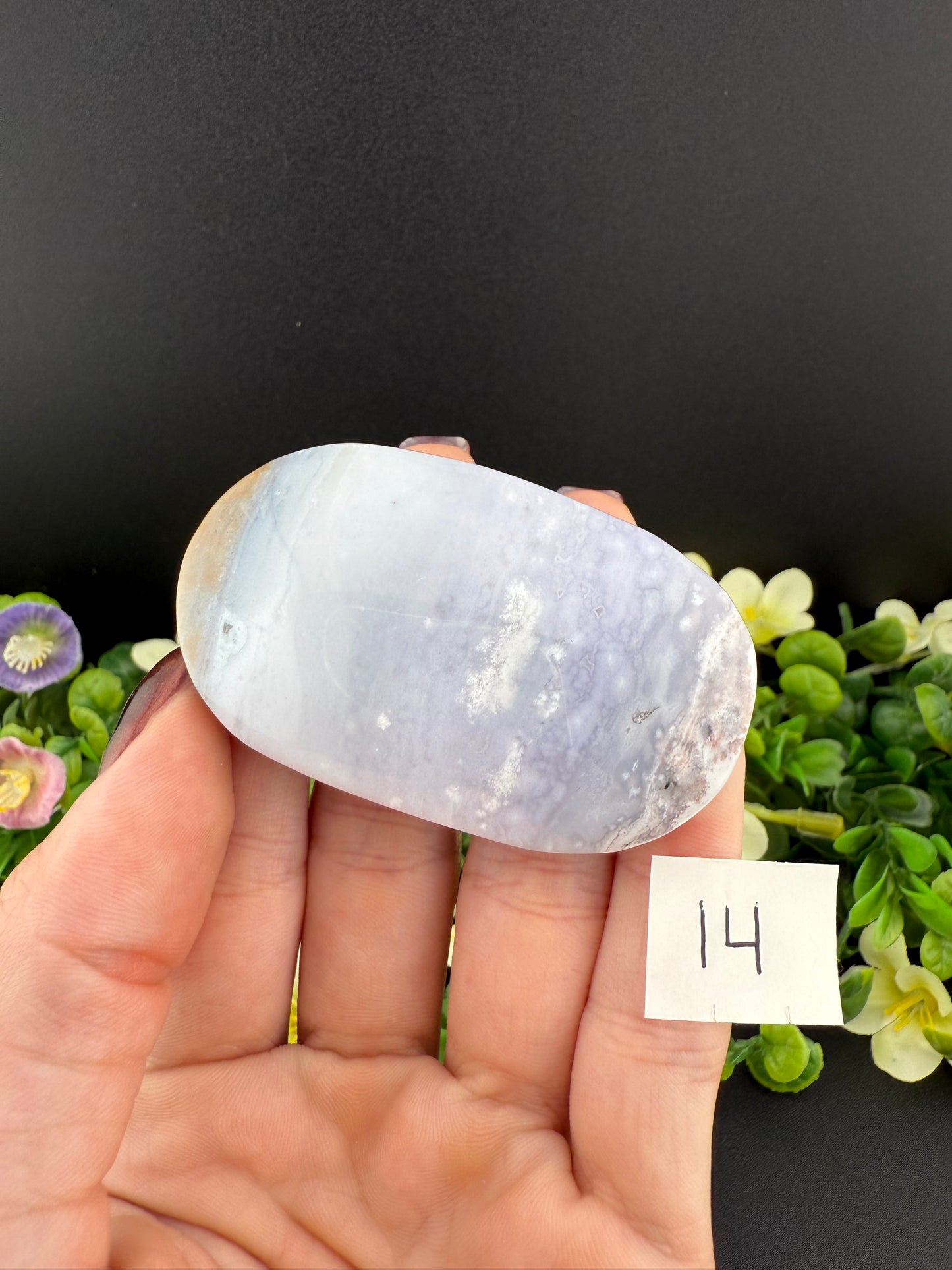 Pastel Ocean Jasper Palmstones