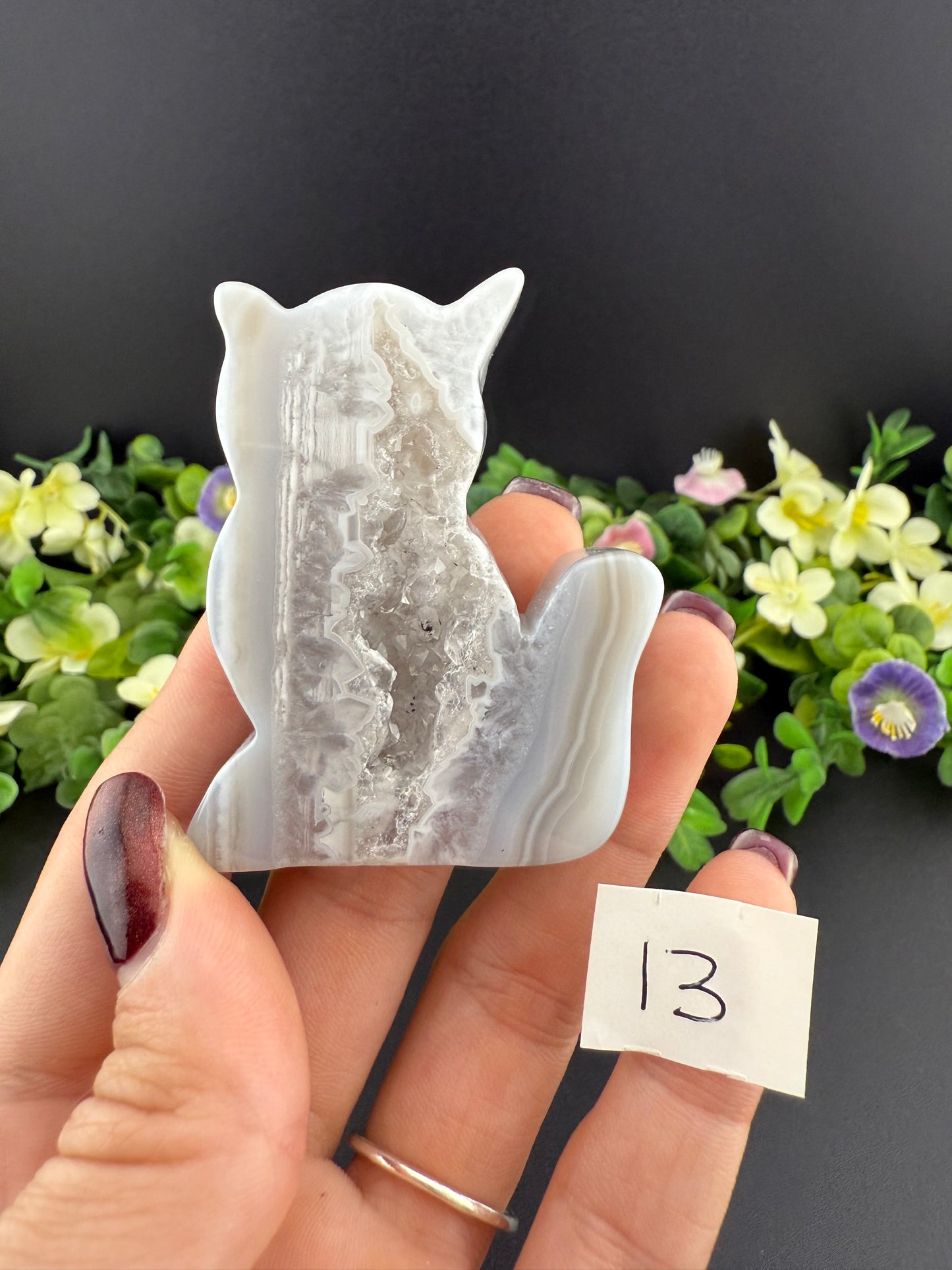 Agate Cat Slices