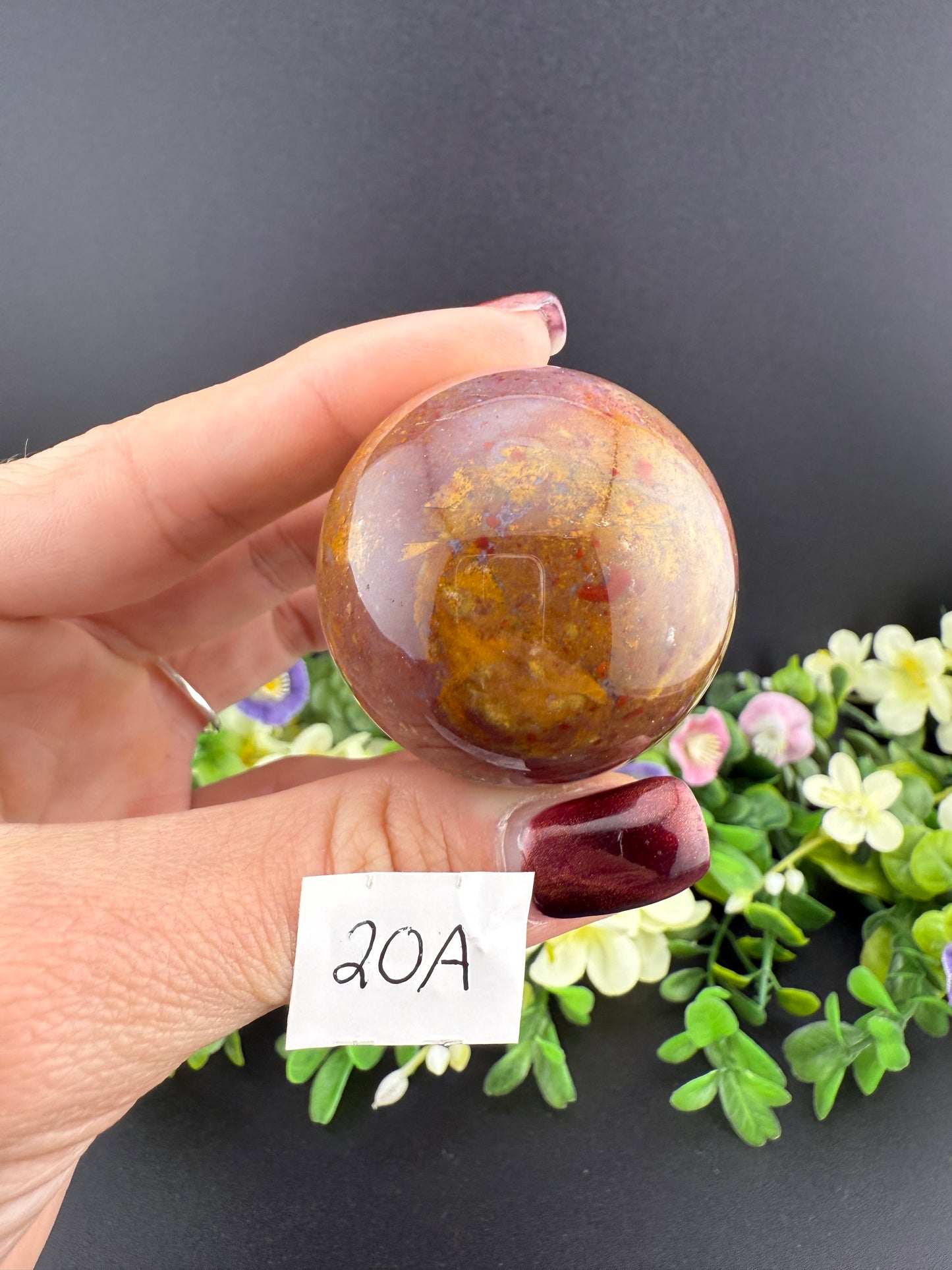 Ocean Jasper Spheres