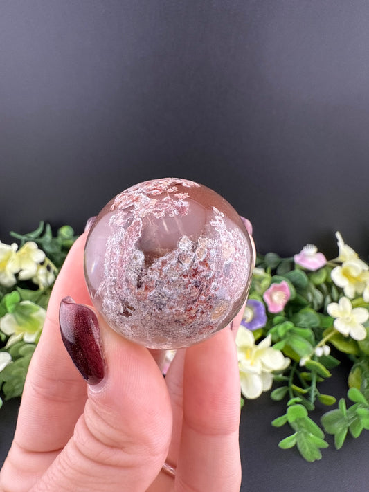 Small Garden Quartz Sphere