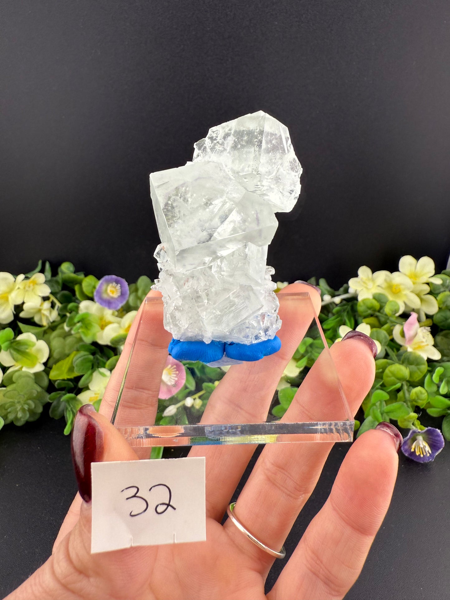Clear Cubic Fluorite Specimens