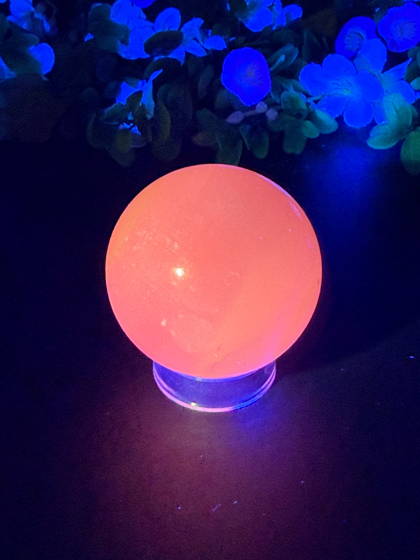 Pink Mangano Calcite Sphere