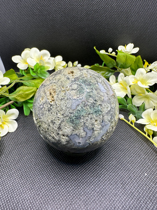 Moss Agate Sphere