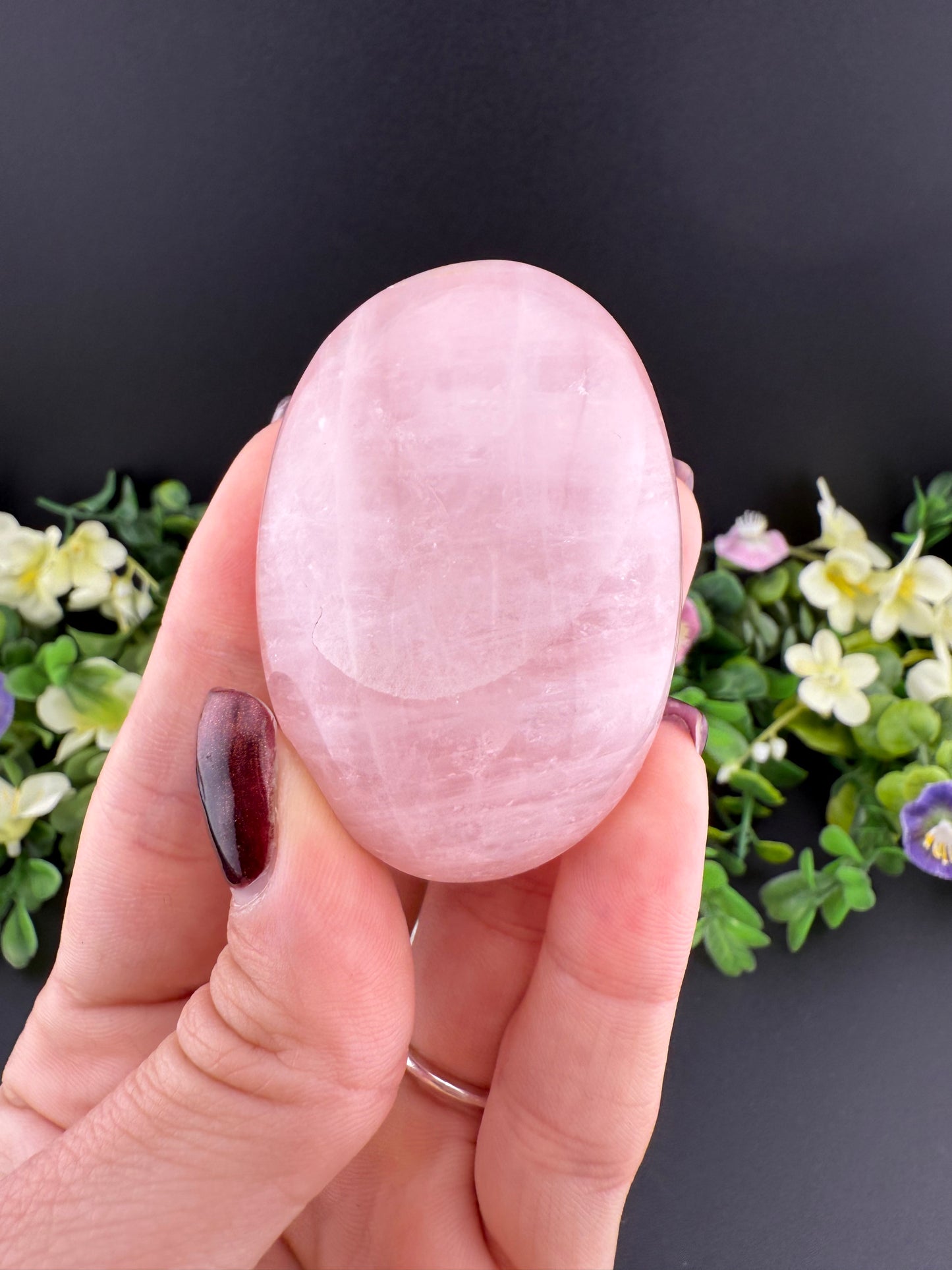 Rose Quartz Palmstone