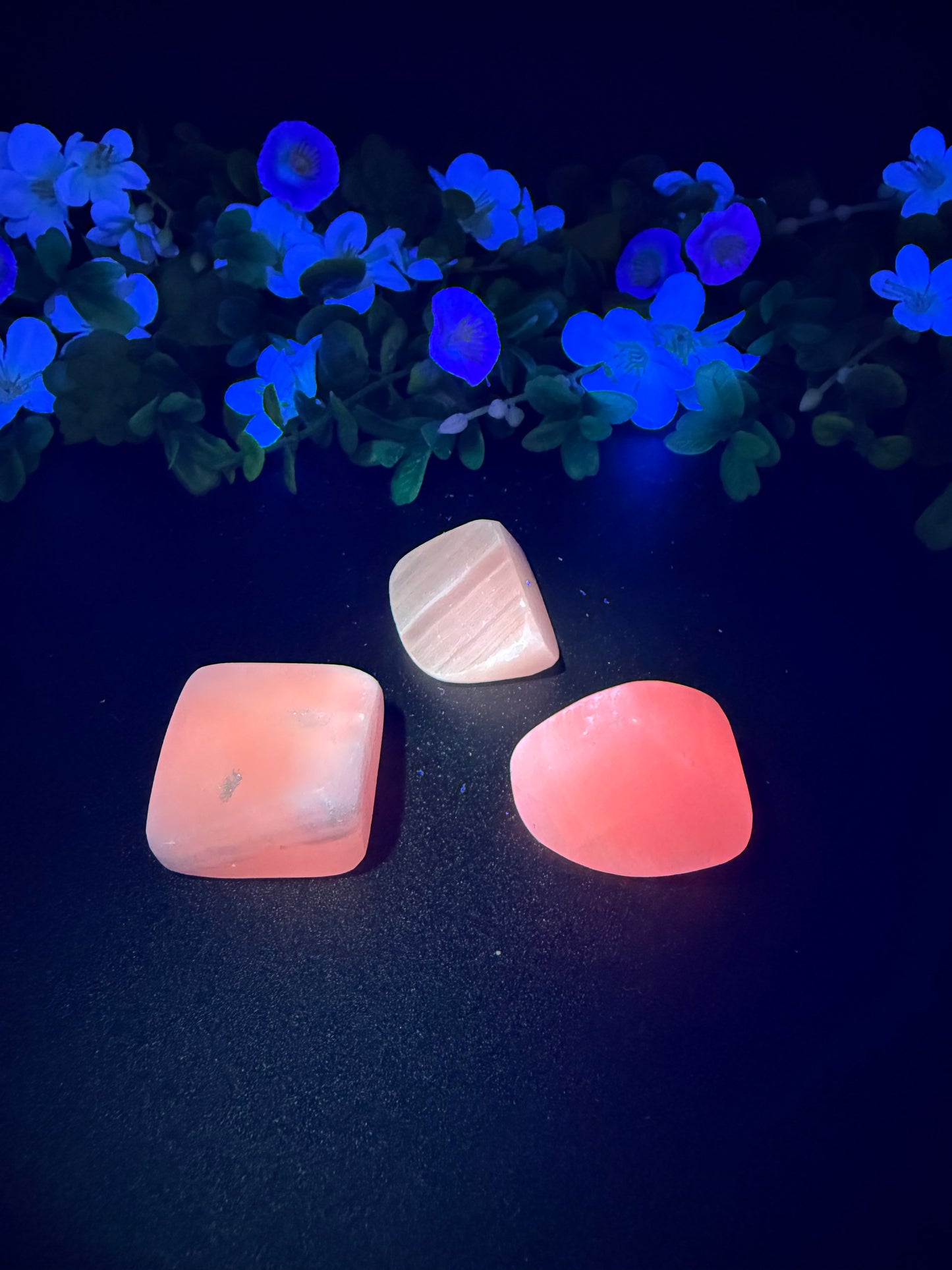 Pink Mangano Calcite Tumbles