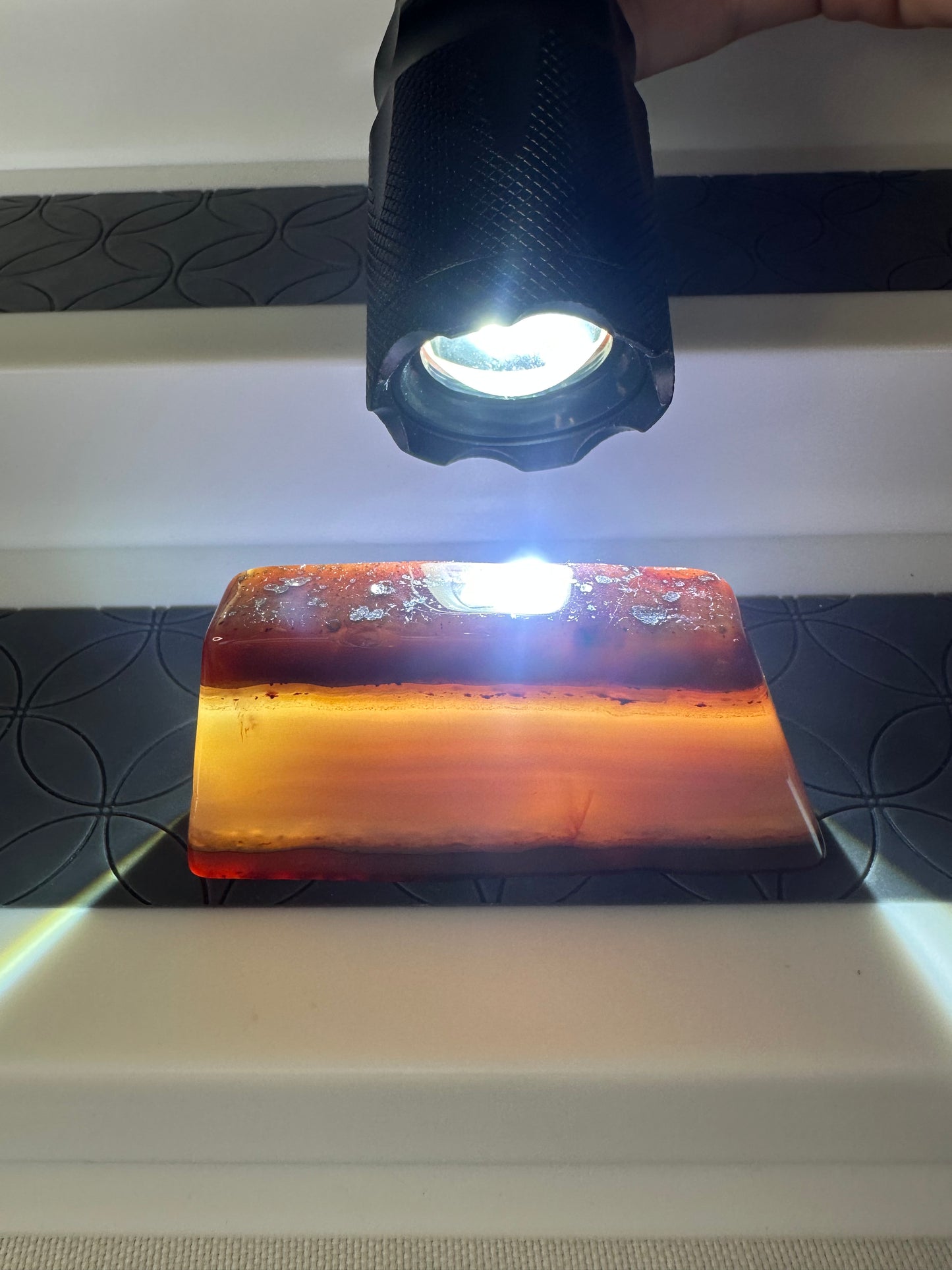 Red Agate Slab