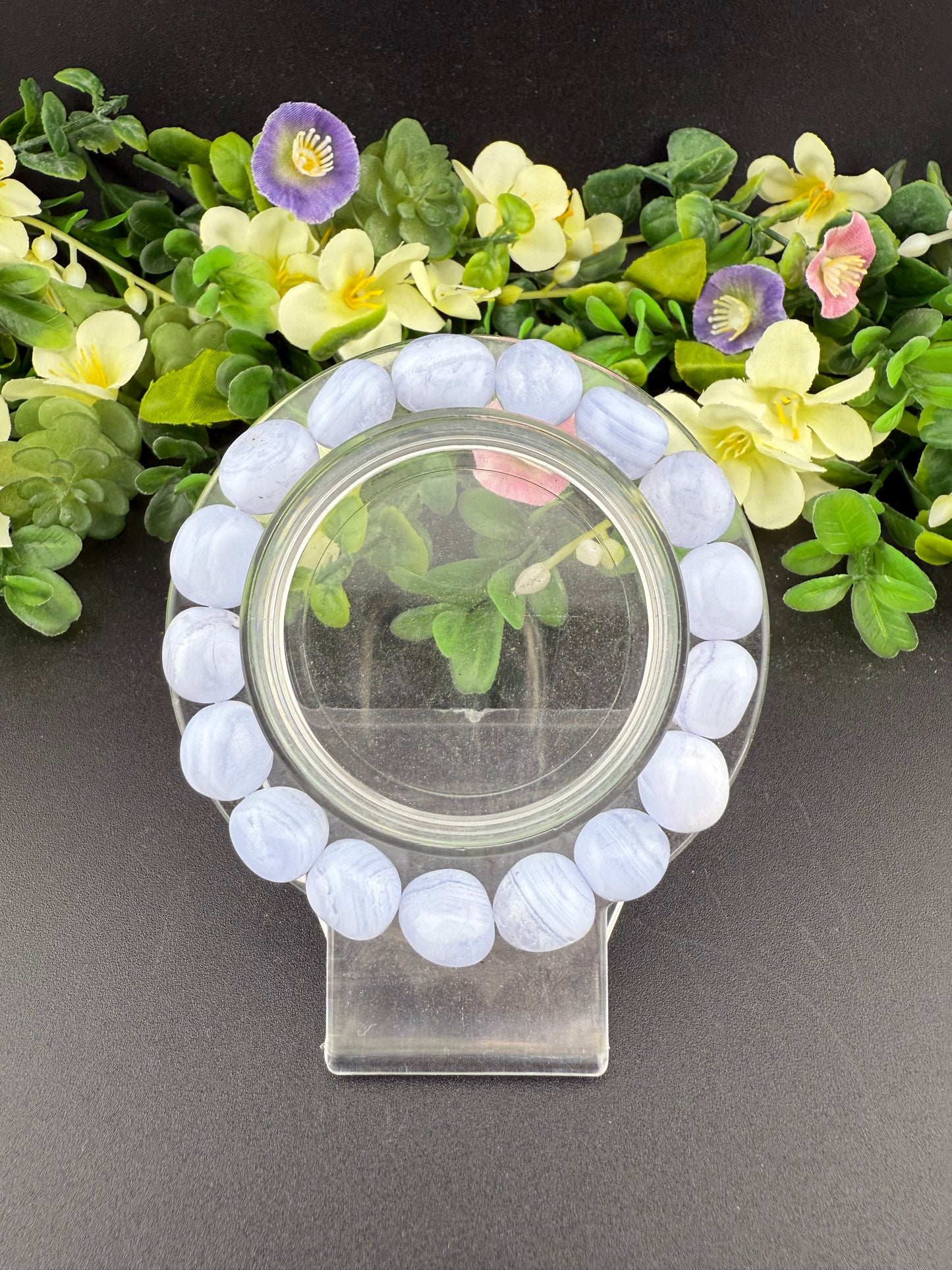 Blue Lace Agate Bracelet