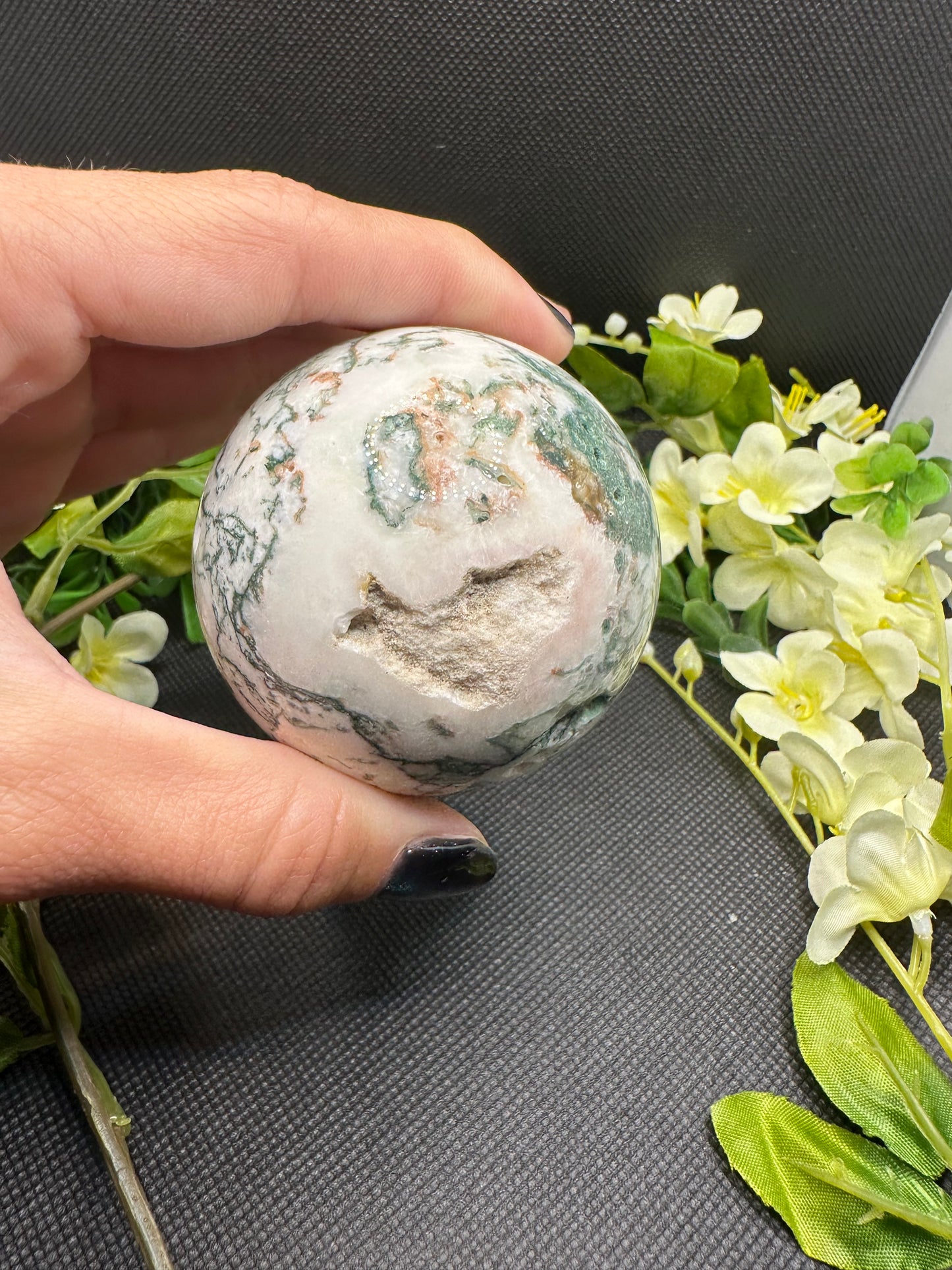 Tree Agate Sphere
