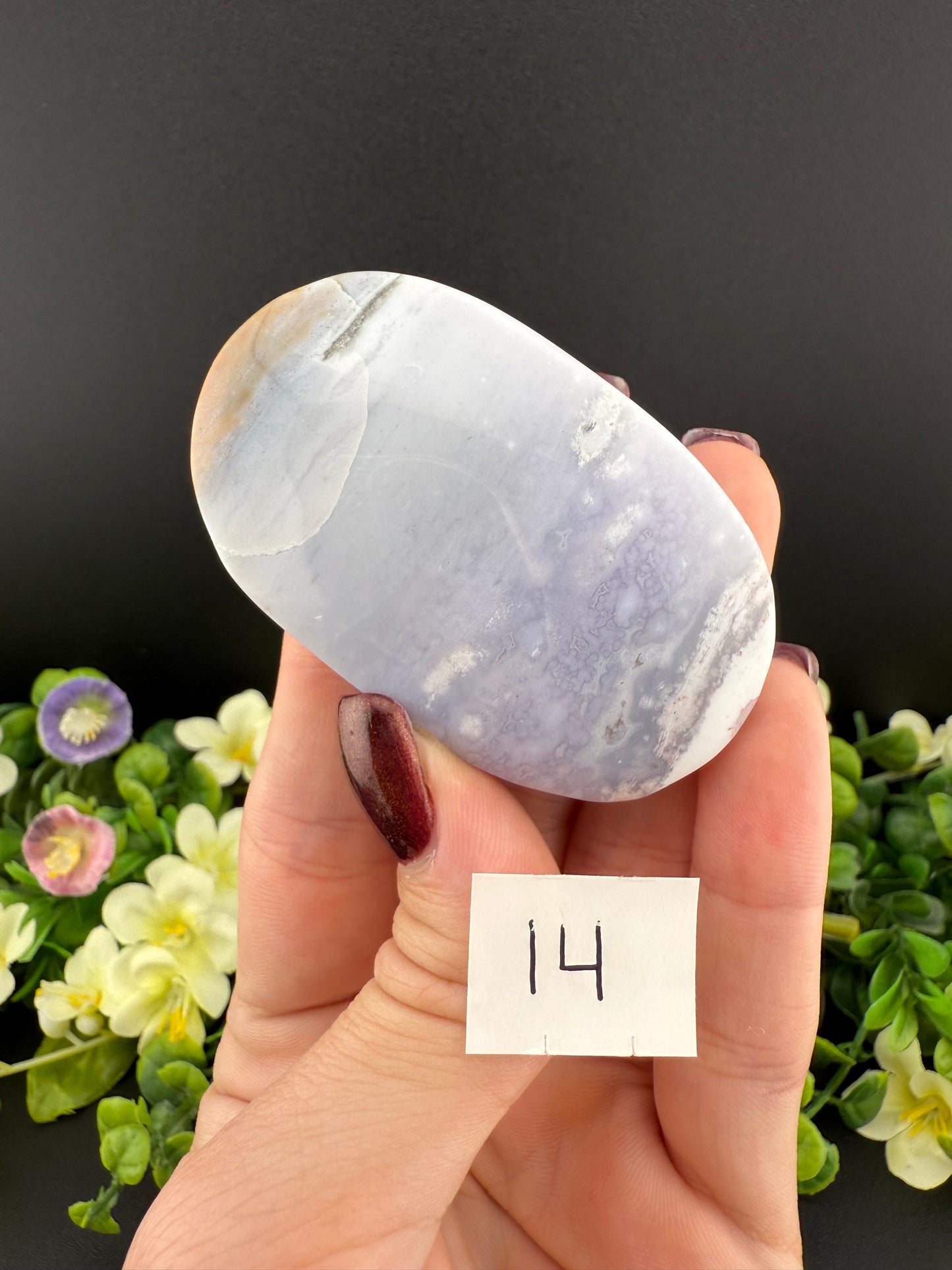 Pastel Ocean Jasper Palmstones
