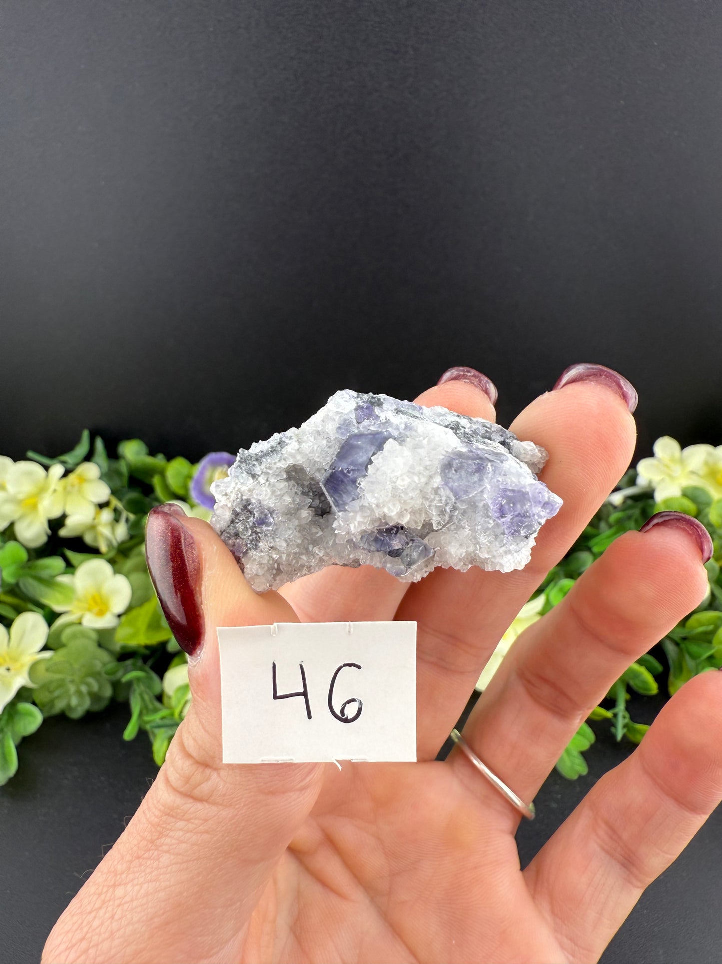 Blue Heart Fluorites
