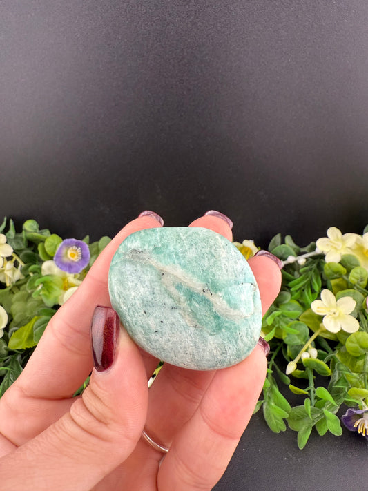 Amazonite Palmstone