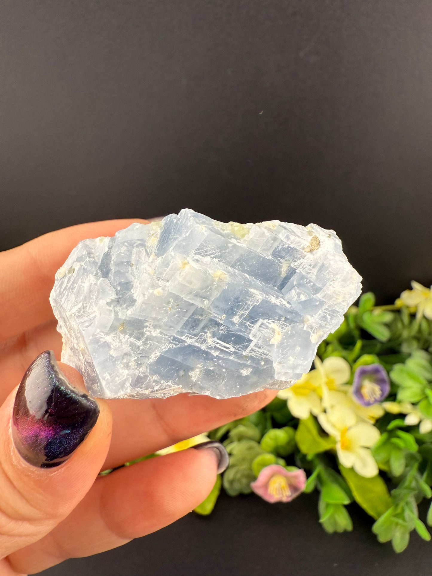 Raw Blue Calcite