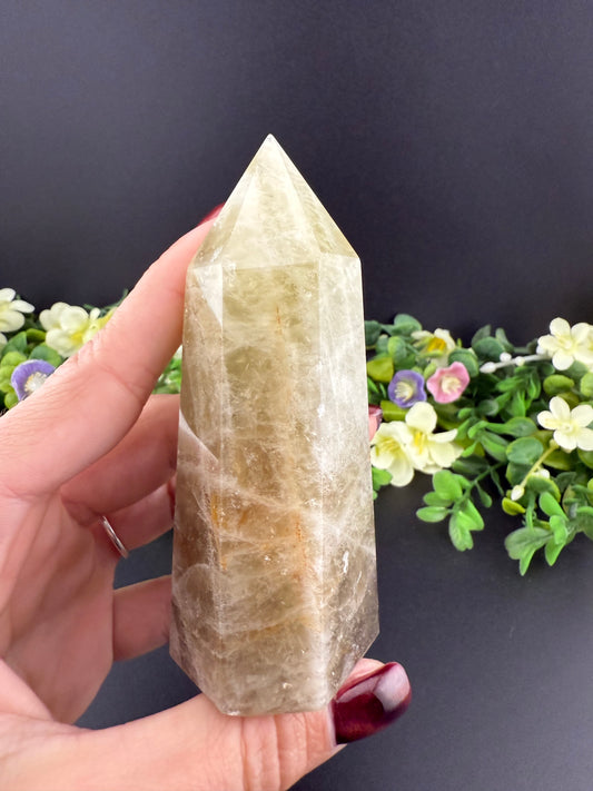 Smoky Lemon Quartz Tower