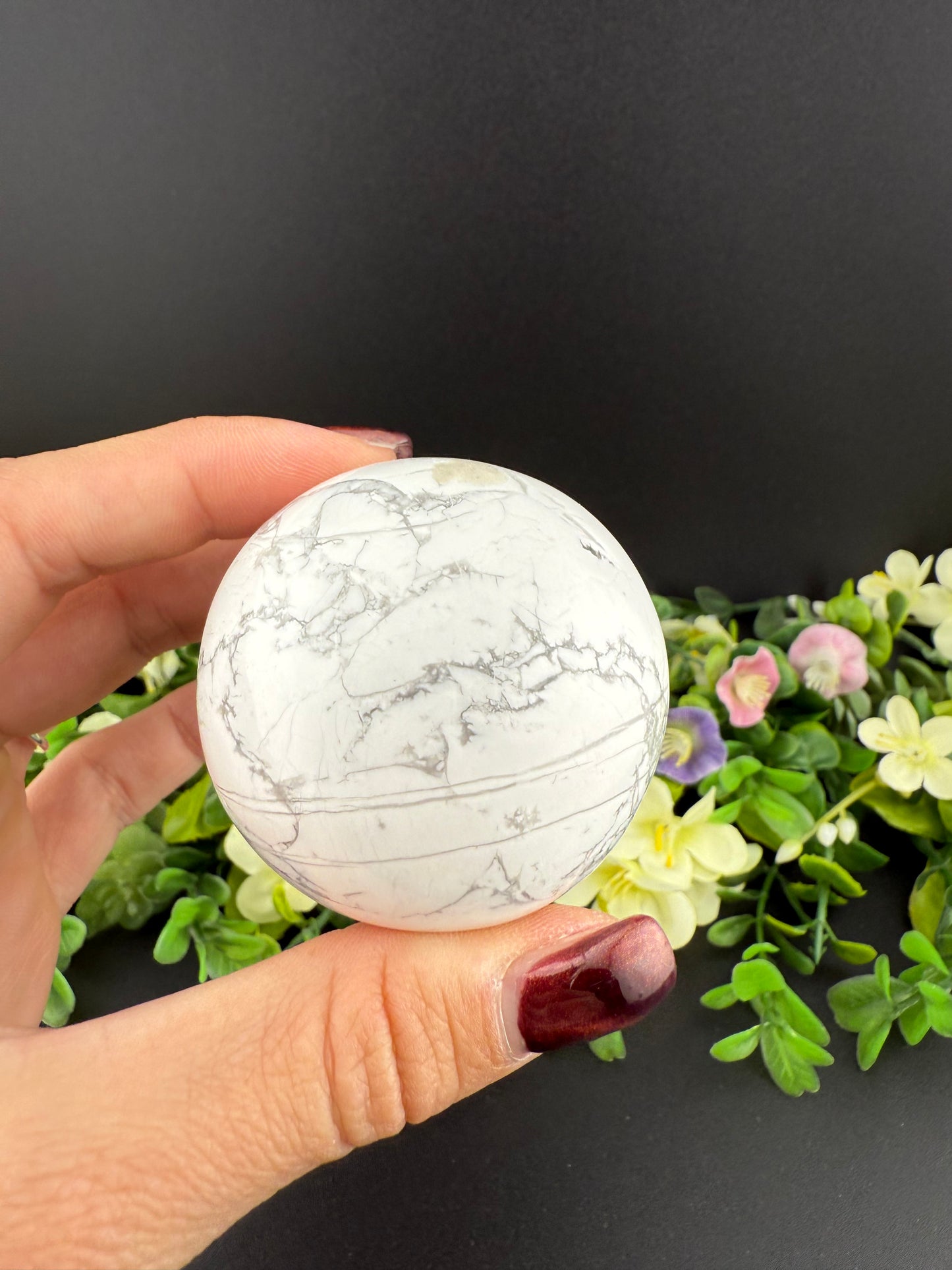Howlite Sphere