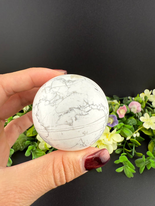 Howlite Sphere