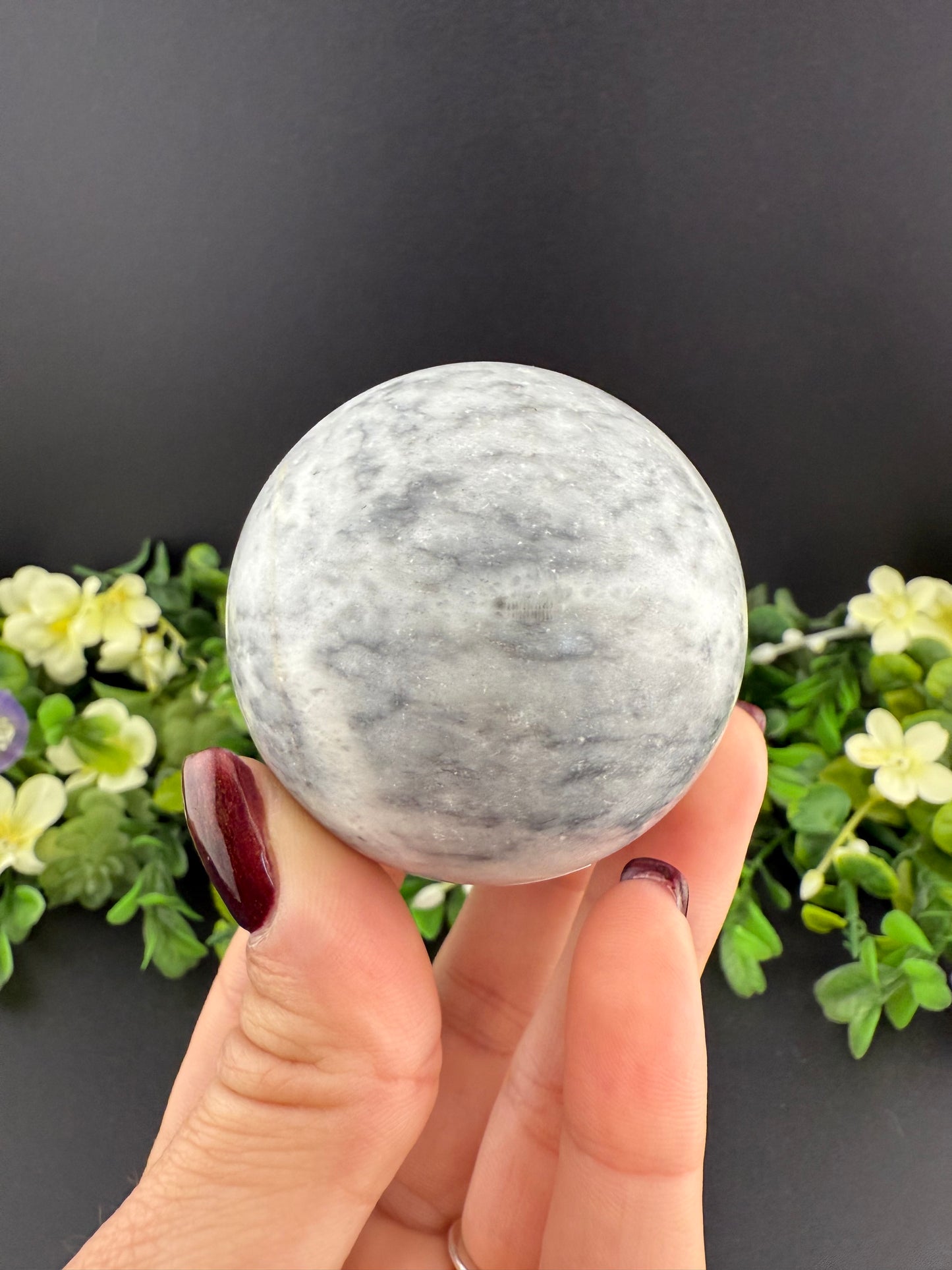 Silver Lace Jasper Sphere