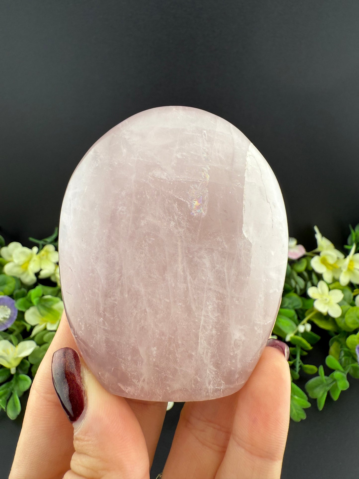 Rose Quartz Freeform Mountain