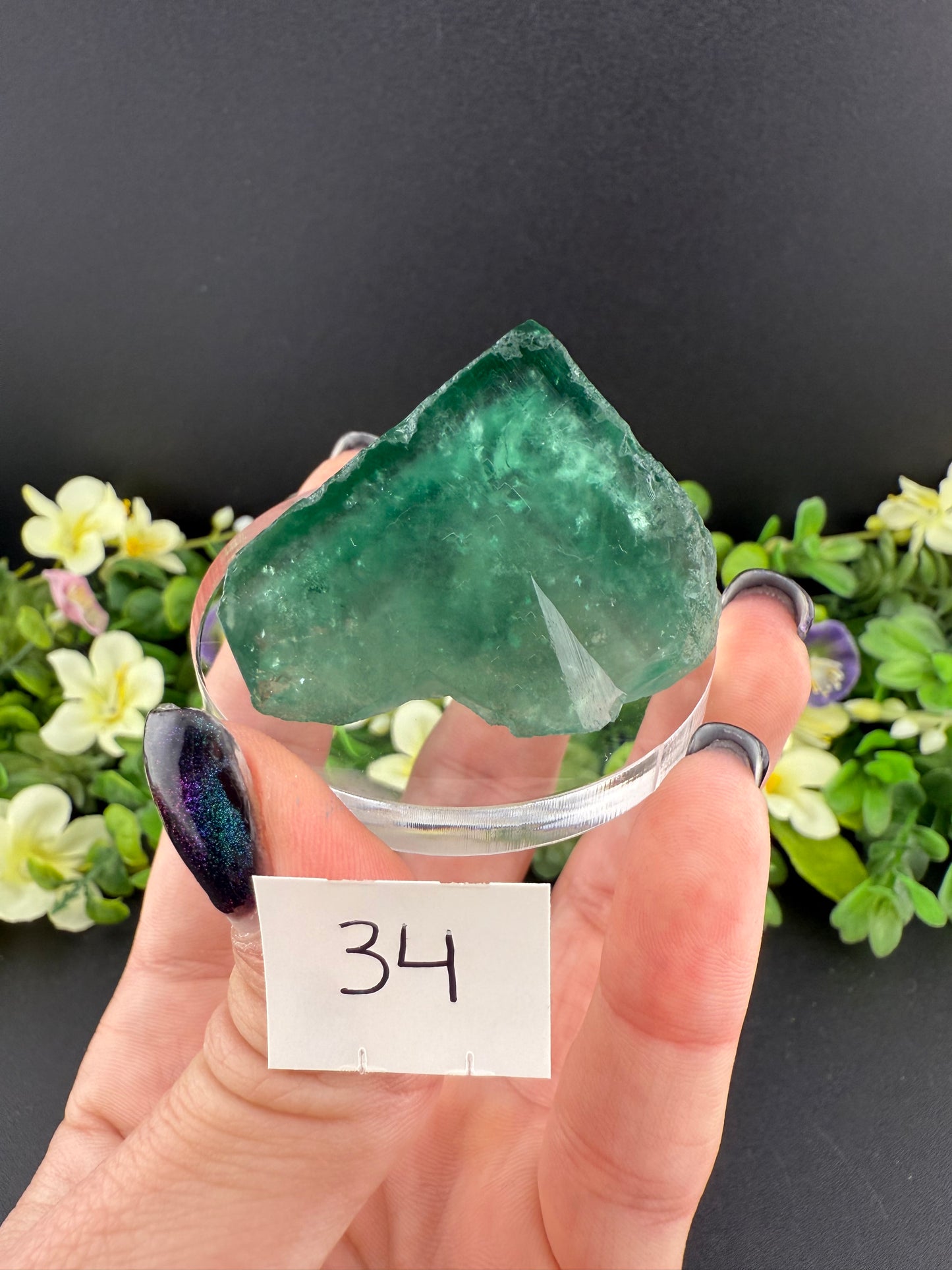 Daylight Fluorite Floaters on Stands