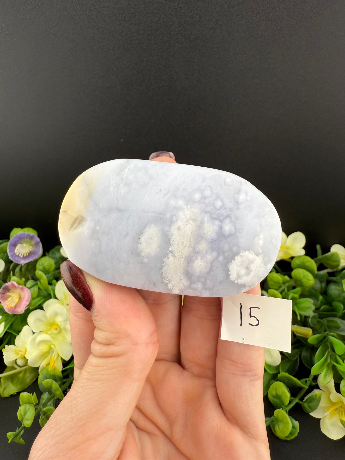 Pastel Ocean Jasper Palmstones
