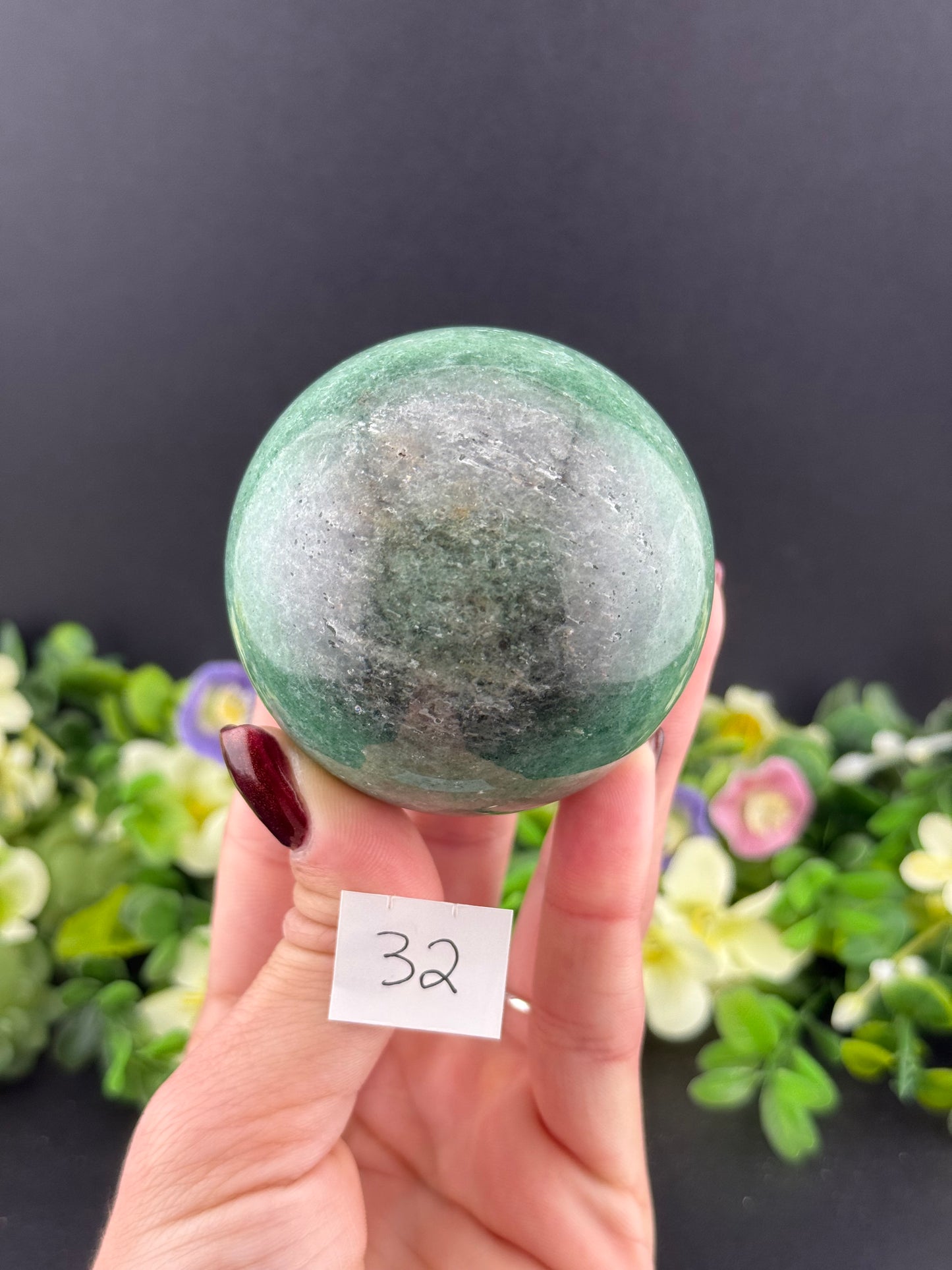 Green Aventurine Spheres