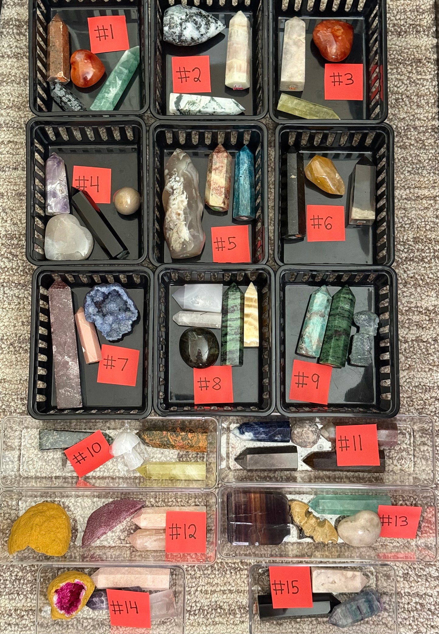 Perfectly Imperfect Crystal Grab Baskets ($50 Value)