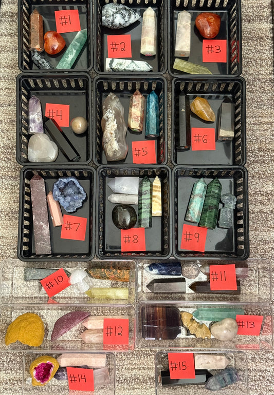 Perfectly Imperfect Crystal Grab Baskets ($50 Value)