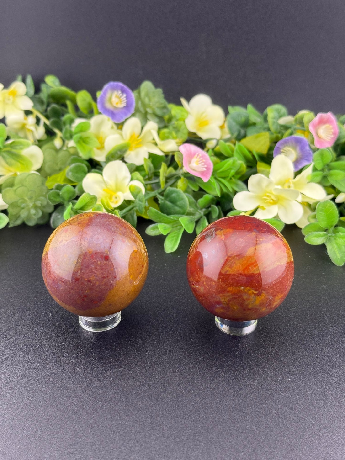 Ocean Jasper Spheres